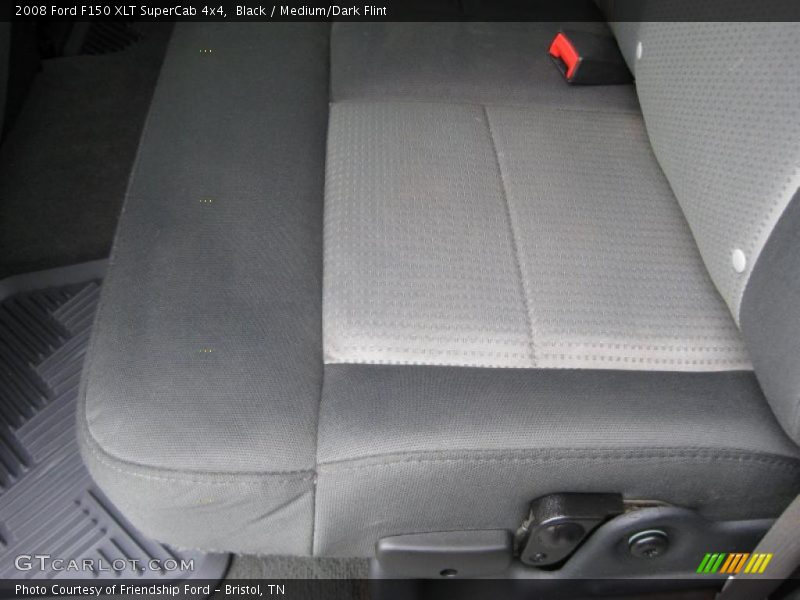 Black / Medium/Dark Flint 2008 Ford F150 XLT SuperCab 4x4