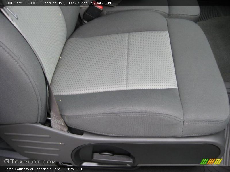 Black / Medium/Dark Flint 2008 Ford F150 XLT SuperCab 4x4