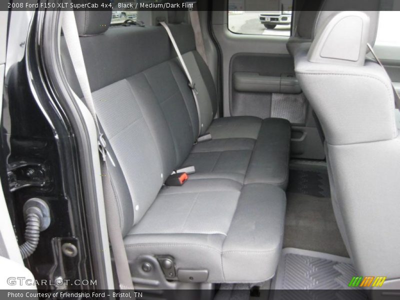 Black / Medium/Dark Flint 2008 Ford F150 XLT SuperCab 4x4