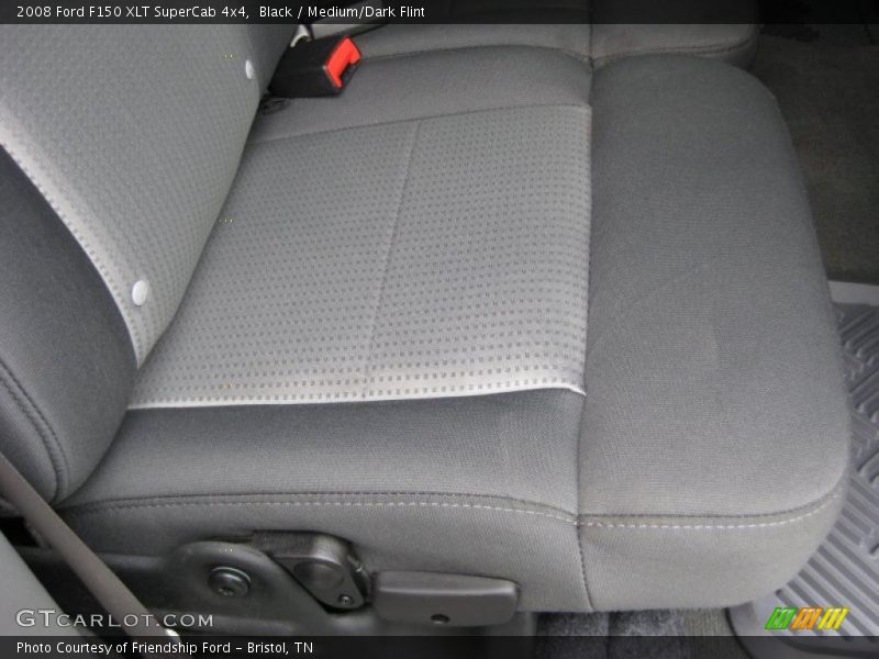 Black / Medium/Dark Flint 2008 Ford F150 XLT SuperCab 4x4