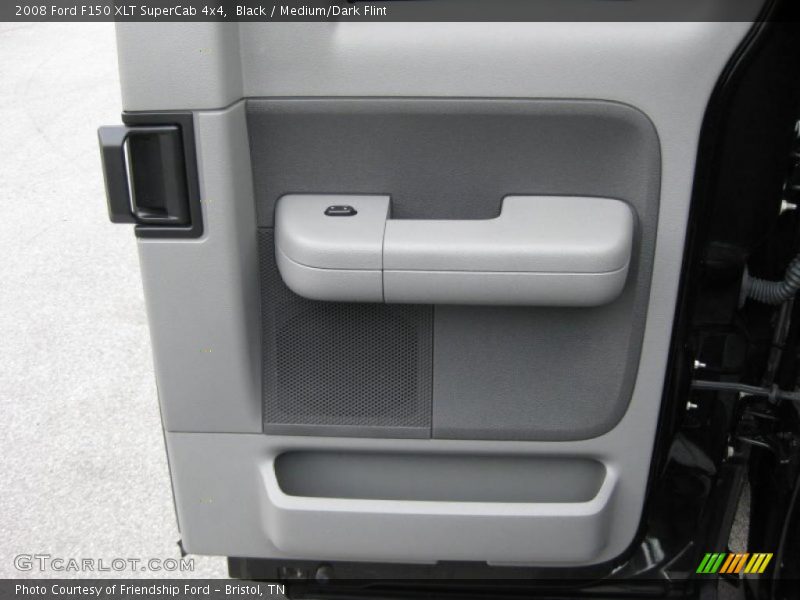 Black / Medium/Dark Flint 2008 Ford F150 XLT SuperCab 4x4