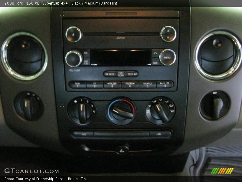 Black / Medium/Dark Flint 2008 Ford F150 XLT SuperCab 4x4