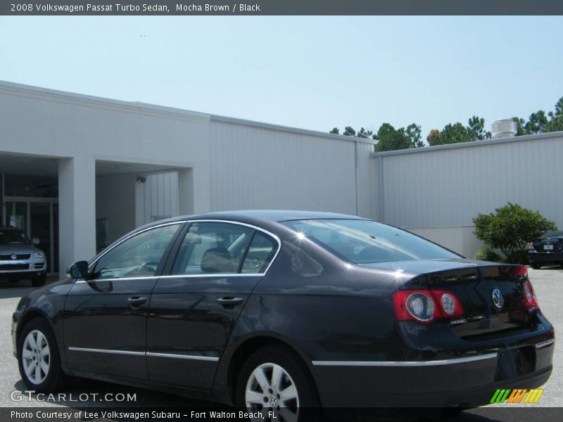 Mocha Brown / Black 2008 Volkswagen Passat Turbo Sedan