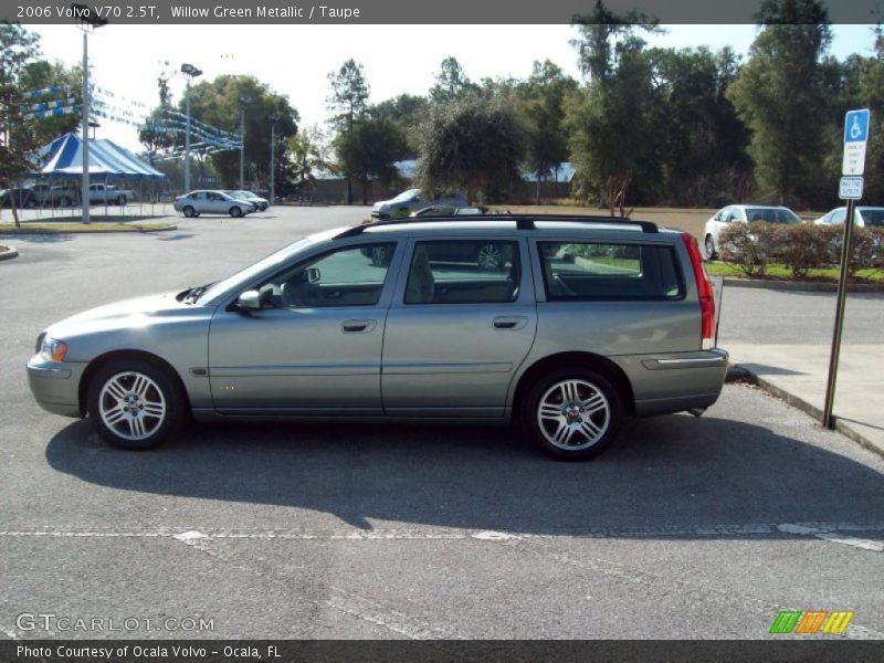 Willow Green Metallic / Taupe 2006 Volvo V70 2.5T