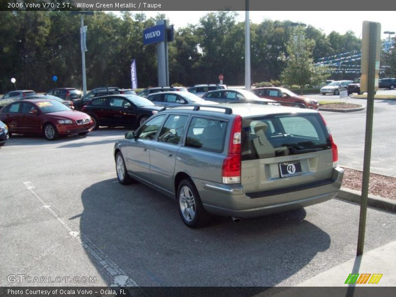 Willow Green Metallic / Taupe 2006 Volvo V70 2.5T