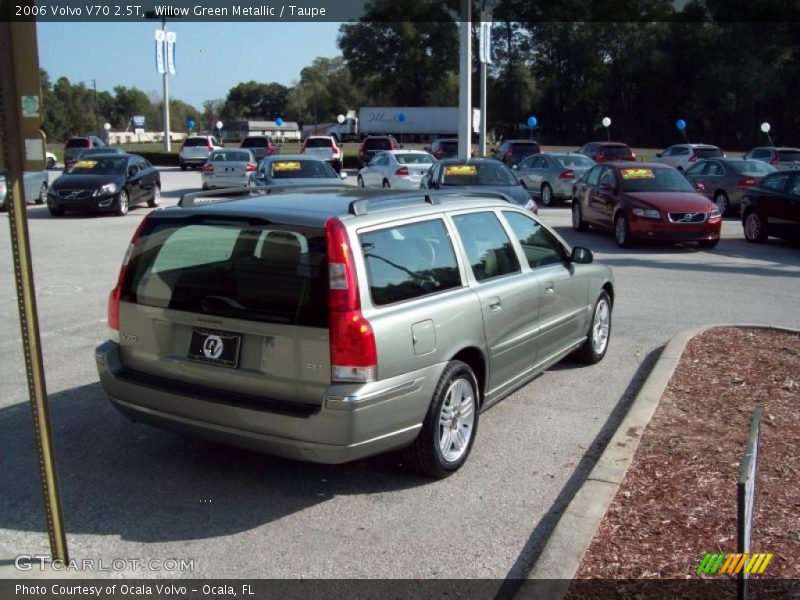 Willow Green Metallic / Taupe 2006 Volvo V70 2.5T