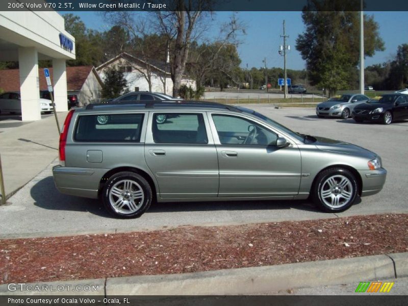 Willow Green Metallic / Taupe 2006 Volvo V70 2.5T