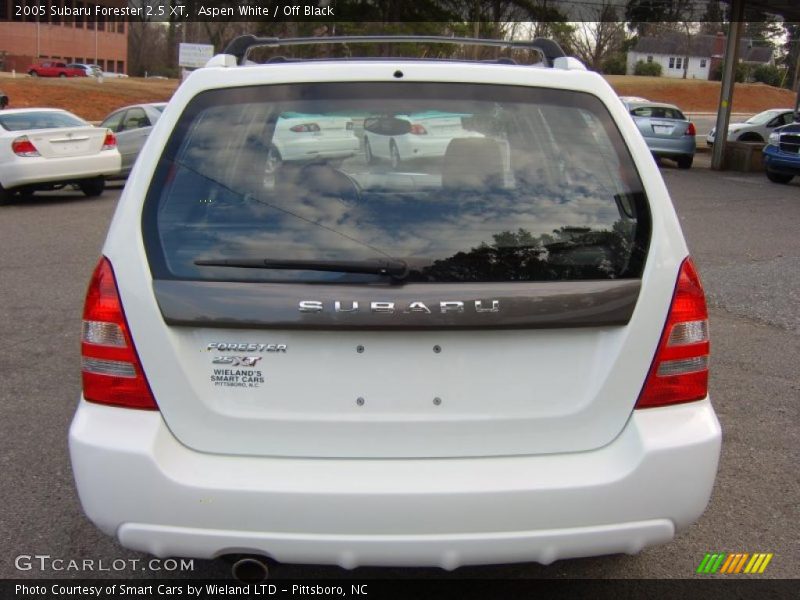 Aspen White / Off Black 2005 Subaru Forester 2.5 XT