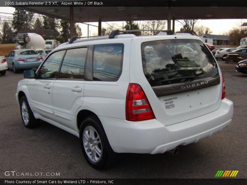 Aspen White / Off Black 2005 Subaru Forester 2.5 XT