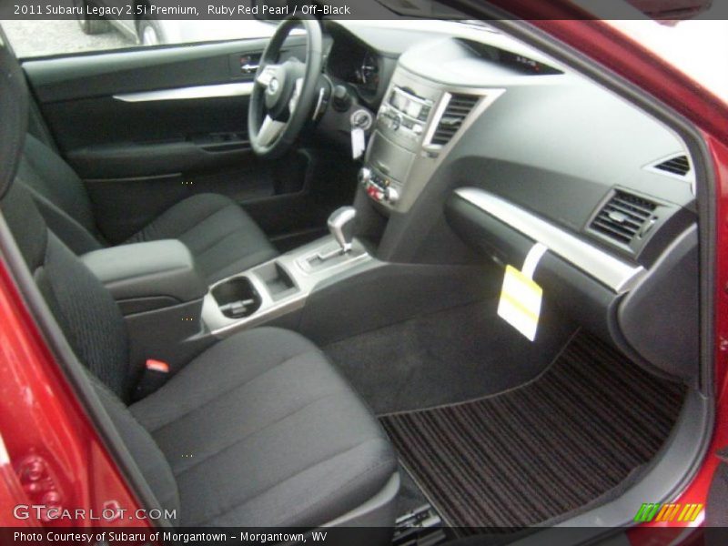 Ruby Red Pearl / Off-Black 2011 Subaru Legacy 2.5i Premium