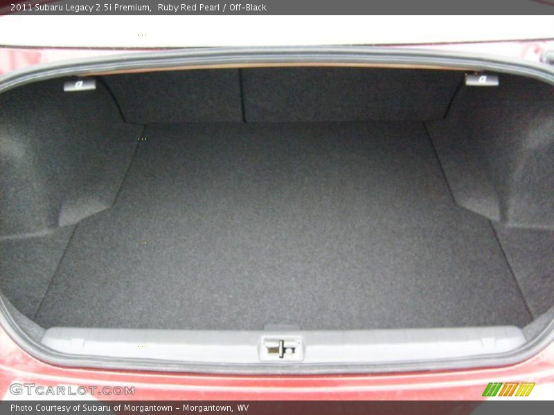 Ruby Red Pearl / Off-Black 2011 Subaru Legacy 2.5i Premium