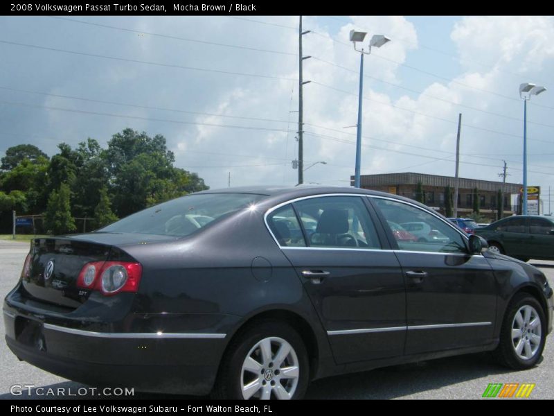Mocha Brown / Black 2008 Volkswagen Passat Turbo Sedan