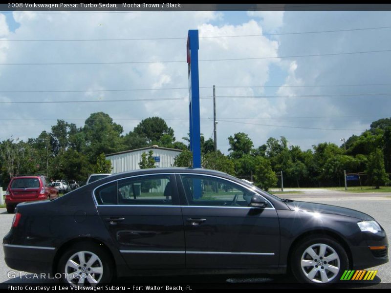 Mocha Brown / Black 2008 Volkswagen Passat Turbo Sedan
