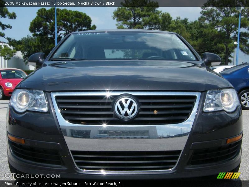 Mocha Brown / Black 2008 Volkswagen Passat Turbo Sedan