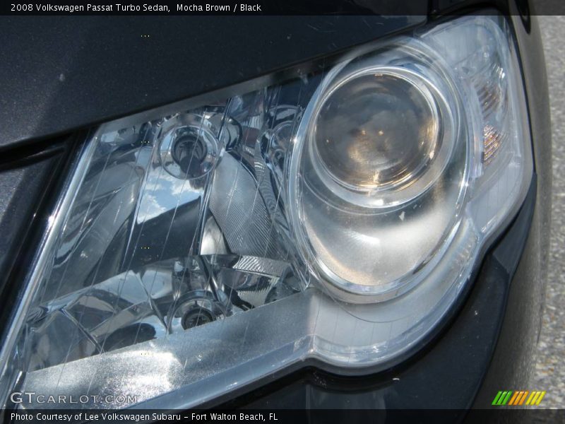 Mocha Brown / Black 2008 Volkswagen Passat Turbo Sedan