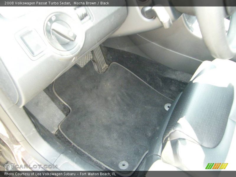 Mocha Brown / Black 2008 Volkswagen Passat Turbo Sedan