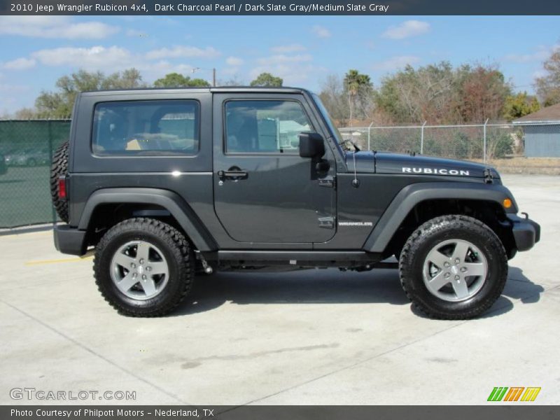  2010 Wrangler Rubicon 4x4 Dark Charcoal Pearl