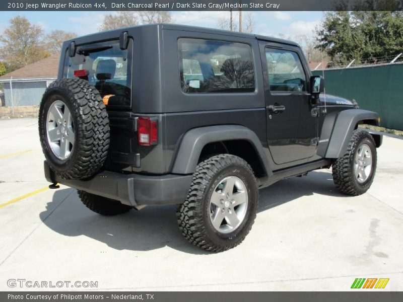  2010 Wrangler Rubicon 4x4 Dark Charcoal Pearl