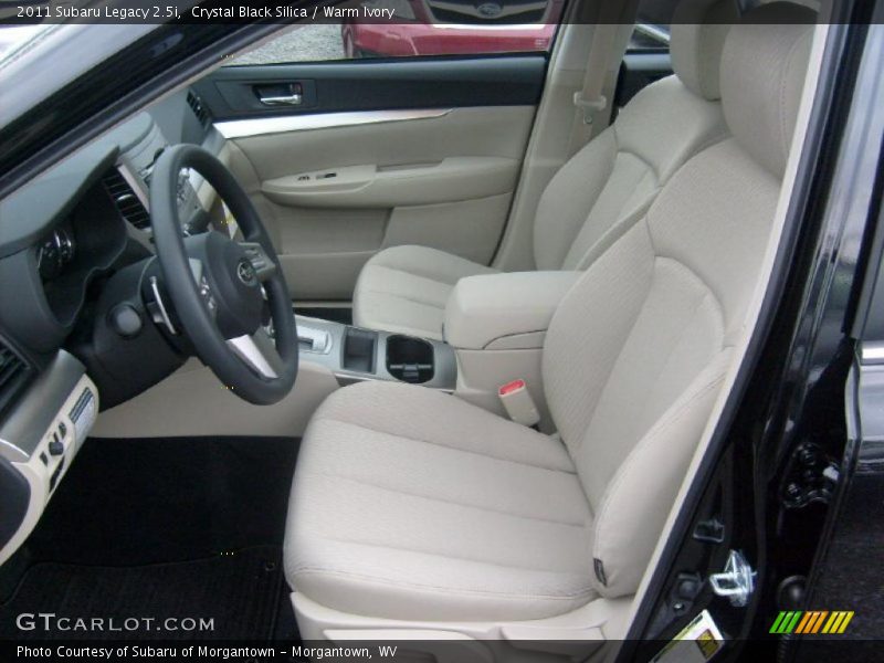 2011 Legacy 2.5i Warm Ivory Interior