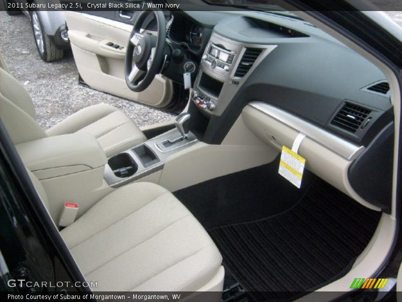  2011 Legacy 2.5i Warm Ivory Interior