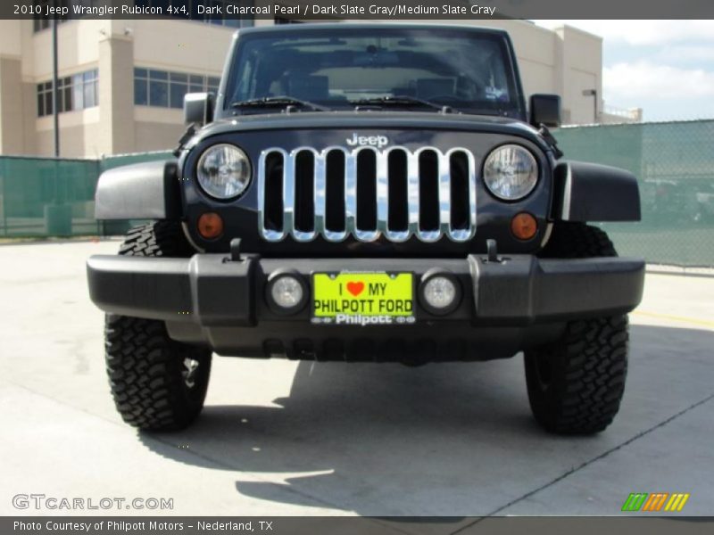 Dark Charcoal Pearl / Dark Slate Gray/Medium Slate Gray 2010 Jeep Wrangler Rubicon 4x4