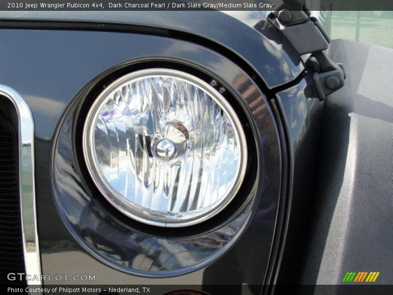 Dark Charcoal Pearl / Dark Slate Gray/Medium Slate Gray 2010 Jeep Wrangler Rubicon 4x4