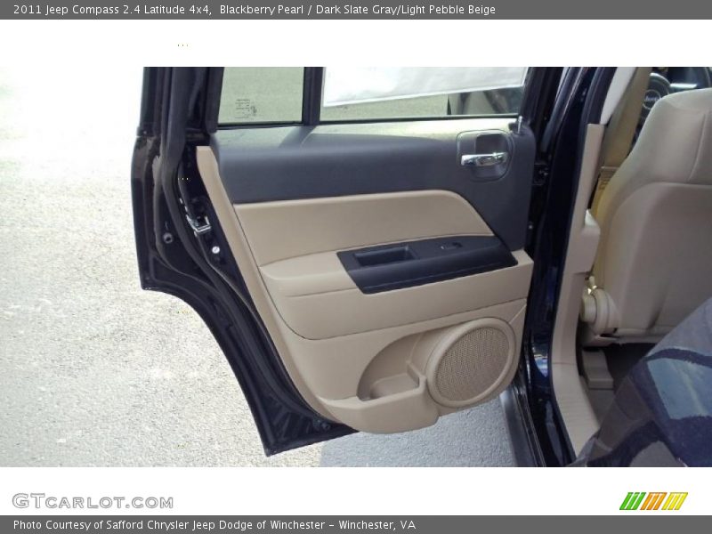 Blackberry Pearl / Dark Slate Gray/Light Pebble Beige 2011 Jeep Compass 2.4 Latitude 4x4