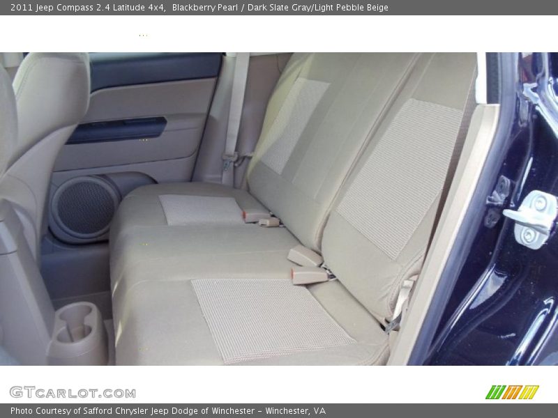 Blackberry Pearl / Dark Slate Gray/Light Pebble Beige 2011 Jeep Compass 2.4 Latitude 4x4