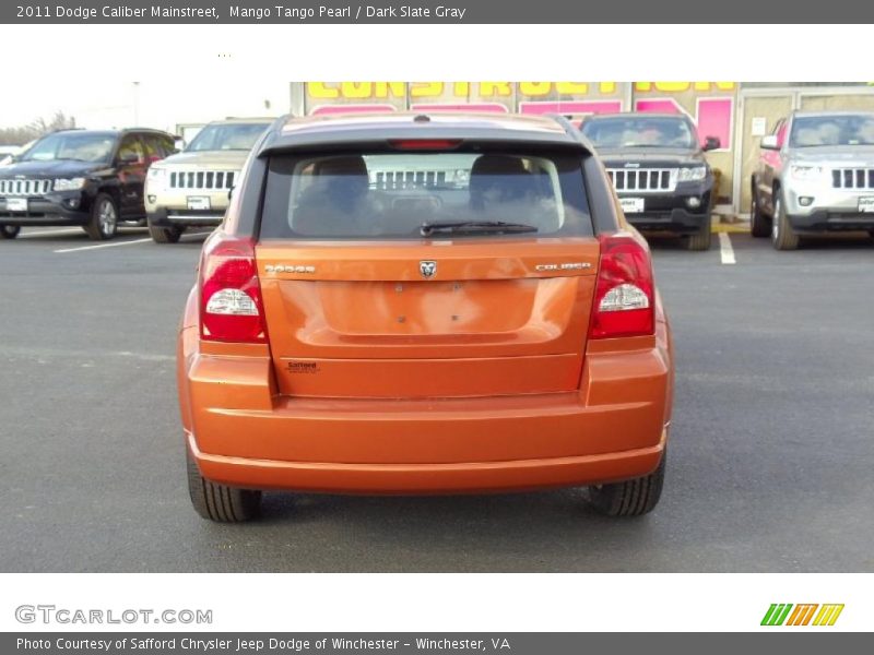 Mango Tango Pearl / Dark Slate Gray 2011 Dodge Caliber Mainstreet