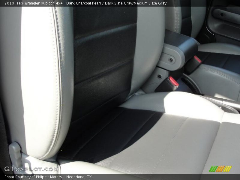 Dark Charcoal Pearl / Dark Slate Gray/Medium Slate Gray 2010 Jeep Wrangler Rubicon 4x4
