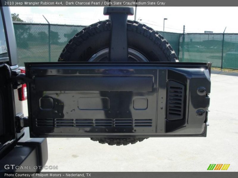Dark Charcoal Pearl / Dark Slate Gray/Medium Slate Gray 2010 Jeep Wrangler Rubicon 4x4