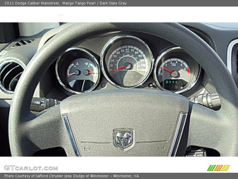 Mango Tango Pearl / Dark Slate Gray 2011 Dodge Caliber Mainstreet