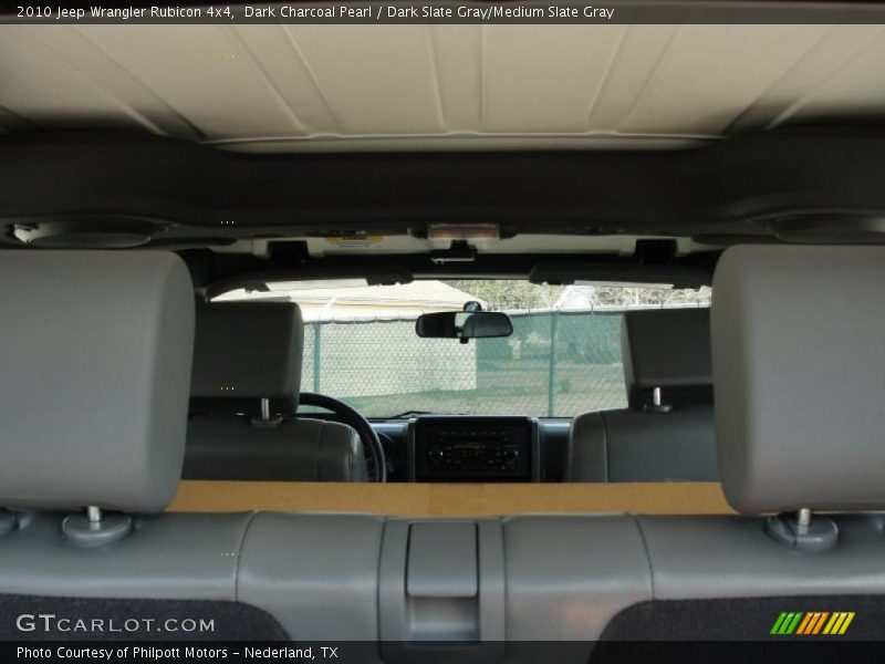 Dark Charcoal Pearl / Dark Slate Gray/Medium Slate Gray 2010 Jeep Wrangler Rubicon 4x4