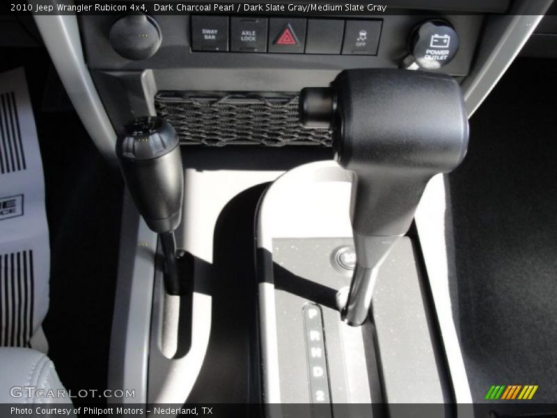  2010 Wrangler Rubicon 4x4 4 Speed Automatic Shifter