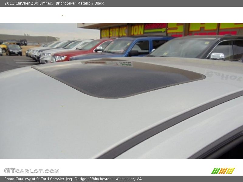 Bright Silver Metallic / Black 2011 Chrysler 200 Limited