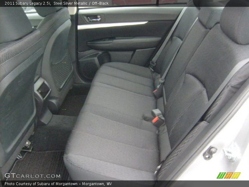 Steel Silver Metallic / Off-Black 2011 Subaru Legacy 2.5i
