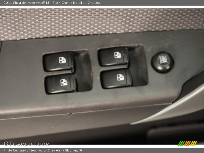 Black Granite Metallic / Charcoal 2011 Chevrolet Aveo Aveo5 LT