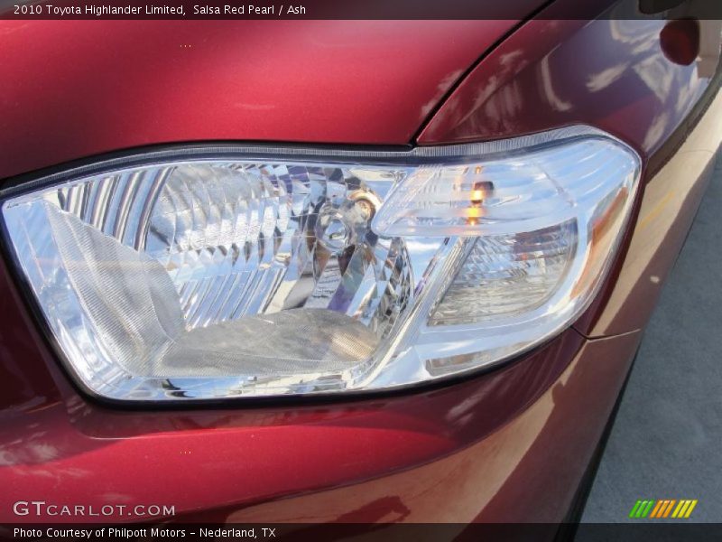 Salsa Red Pearl / Ash 2010 Toyota Highlander Limited