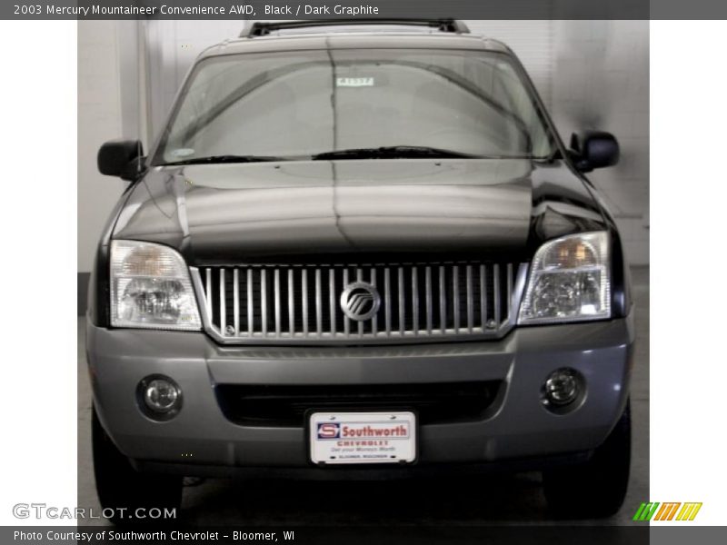 Black / Dark Graphite 2003 Mercury Mountaineer Convenience AWD