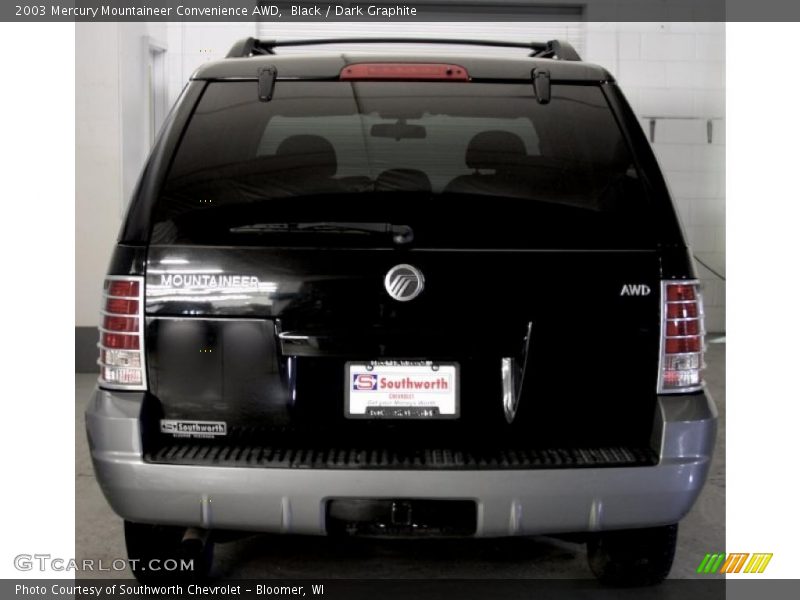Black / Dark Graphite 2003 Mercury Mountaineer Convenience AWD