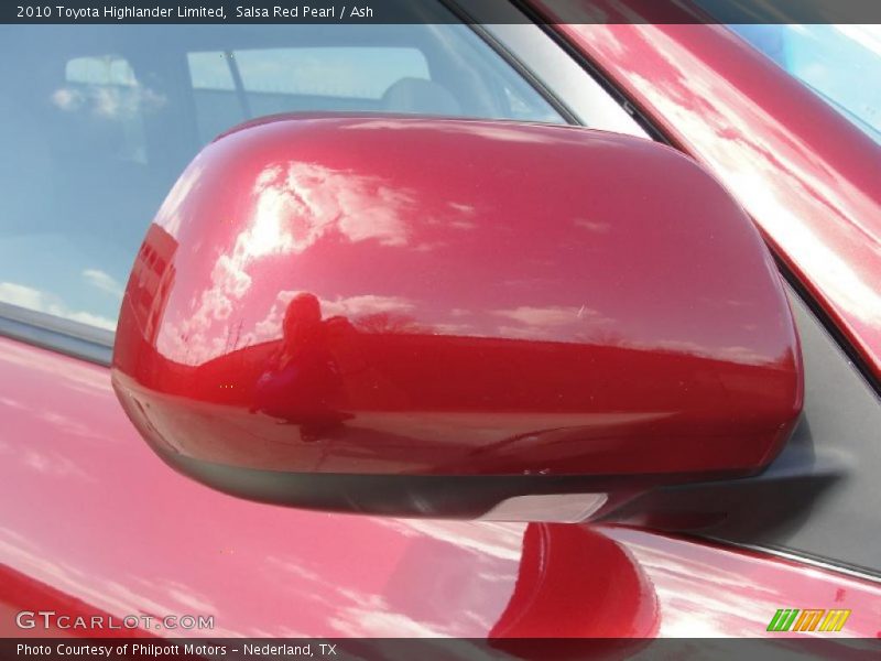 Salsa Red Pearl / Ash 2010 Toyota Highlander Limited