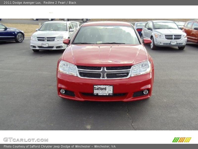 Redline 2 Pearl / Black 2011 Dodge Avenger Lux