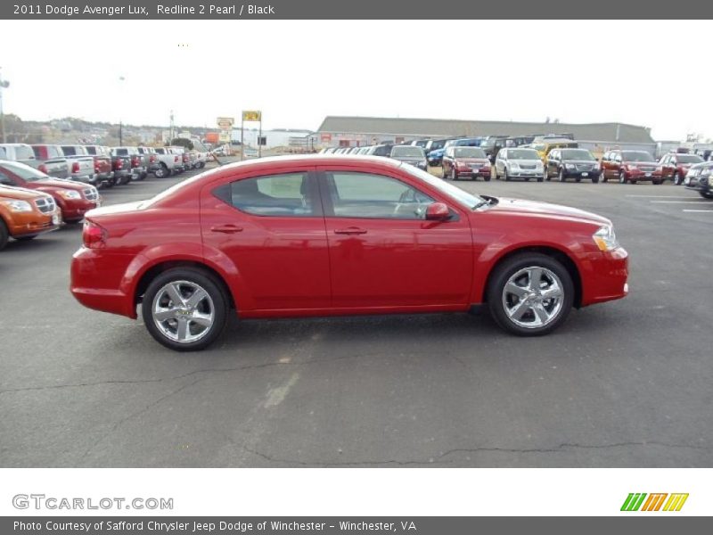 Redline 2 Pearl / Black 2011 Dodge Avenger Lux