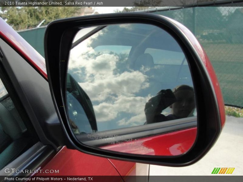 Salsa Red Pearl / Ash 2010 Toyota Highlander Limited