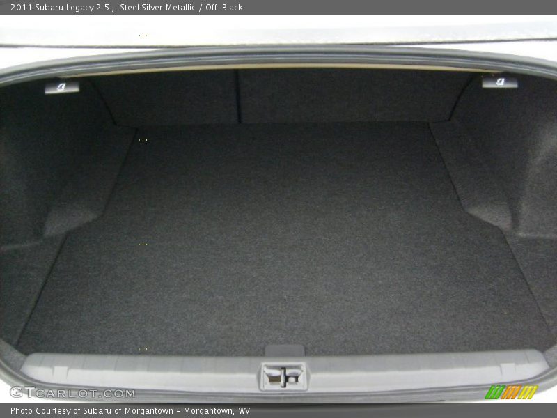 Steel Silver Metallic / Off-Black 2011 Subaru Legacy 2.5i