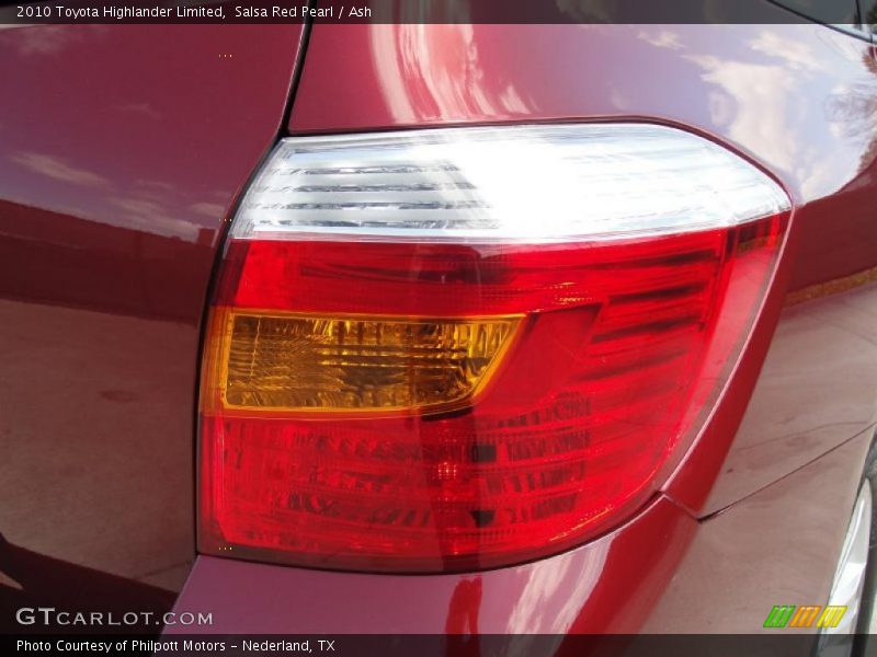 Salsa Red Pearl / Ash 2010 Toyota Highlander Limited