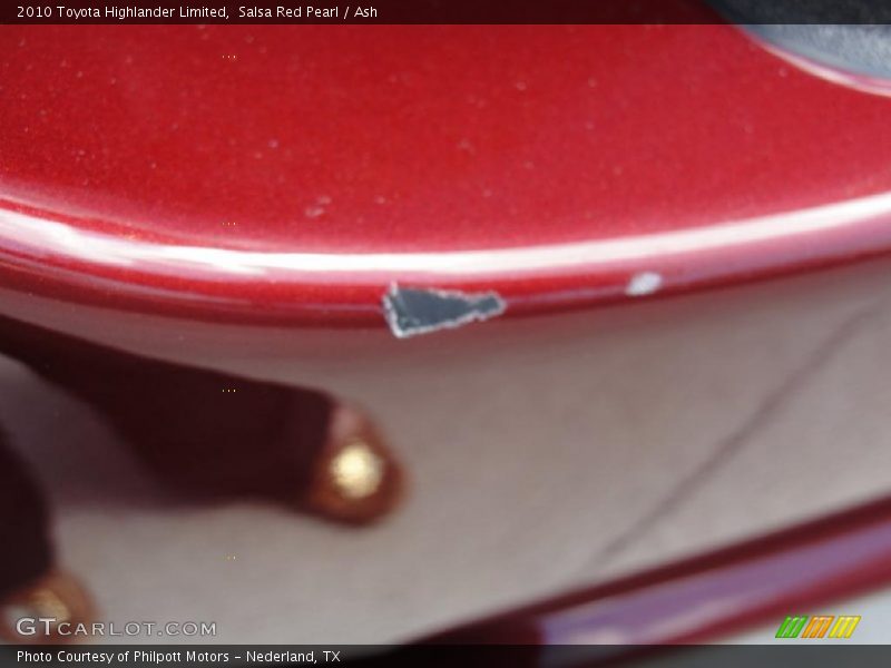 Salsa Red Pearl / Ash 2010 Toyota Highlander Limited