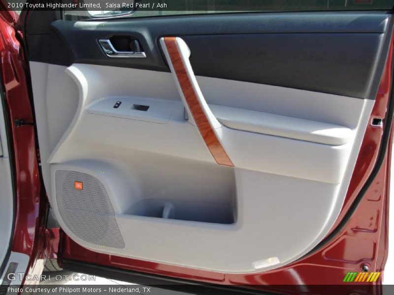 Salsa Red Pearl / Ash 2010 Toyota Highlander Limited