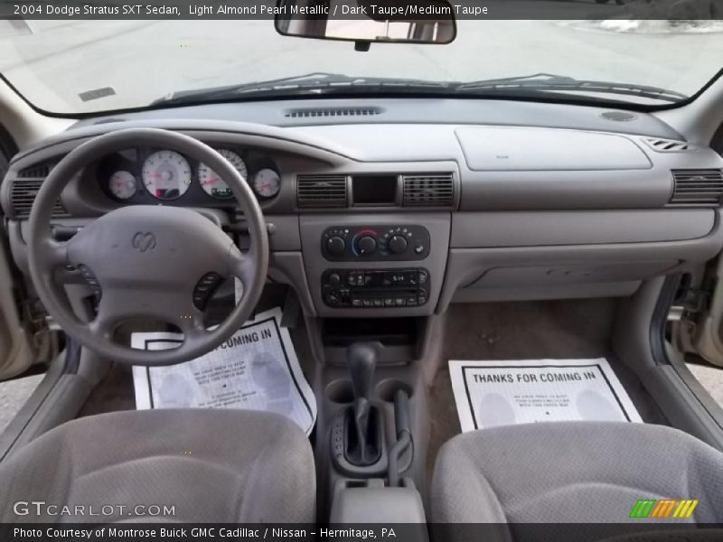 Dashboard of 2004 Stratus SXT Sedan