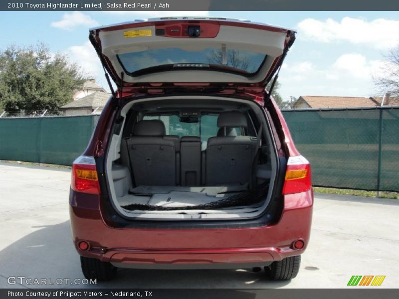 Salsa Red Pearl / Ash 2010 Toyota Highlander Limited